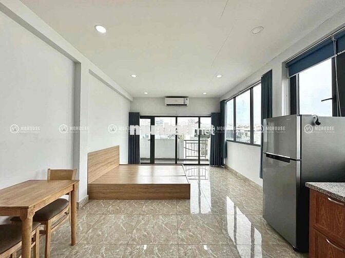 STUDIO BAN CÔNG - FULL CỬA SỔ - NỘI THẤT ĐẦY ĐỦ - NGAY CÔNG THƯƠNG
