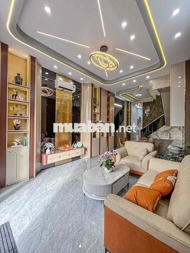 NHÀ LẦU XÂY MỚI RẤT ĐẸP - FULL NỘI THẤT KDC CỬU LONG KẾ BÊN ĐH Y DƯỢC