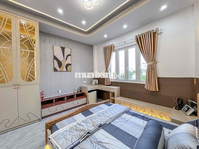 NHÀ LẦU XÂY MỚI RẤT ĐẸP - FULL NỘI THẤT KDC CỬU LONG KẾ BÊN ĐH Y DƯỢC