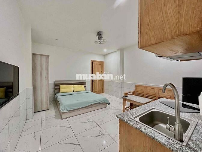 Cho Thuê Studio 27m2 Full NT Cao Cấp Thang Máy Ngay ĐH Hoa Sen ĐH BK