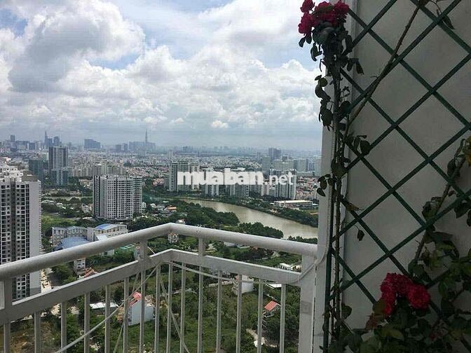 cho thuê penhouse Phú Hoàng Anh 4pn ,trần cao 6m view thoáng mát