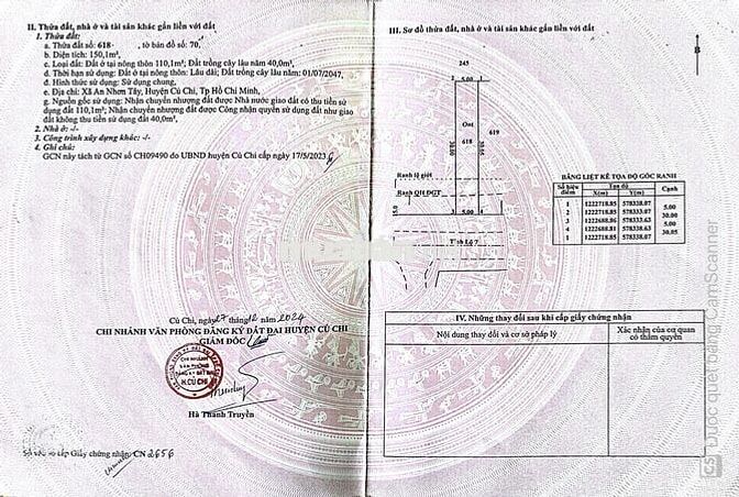 Tôi chính chủ cắt lỗ 300tr bán đất  thổ cư Mặt tiền lớn giá rẻ đầu tư
