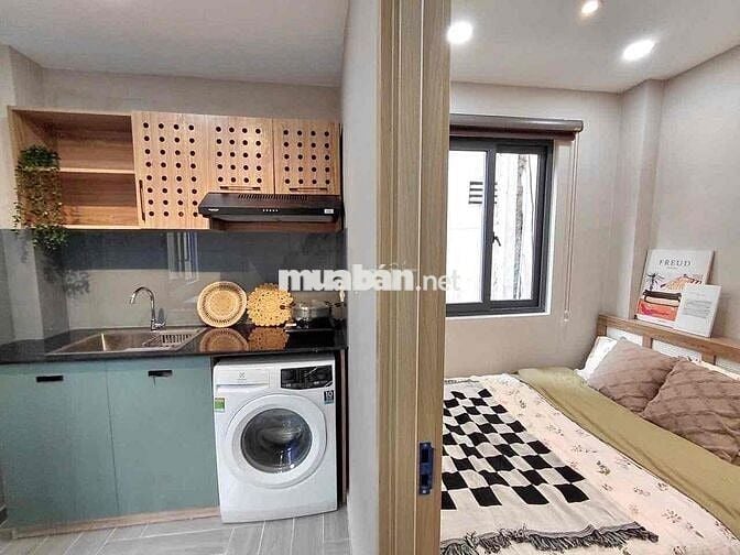 CĂN HỘ MỚI 1PN/STUDIO, MÁY GIẶT RIÊNG, CỬA SỔ, BẾN THÀNH, BÙI VIỆN Q1