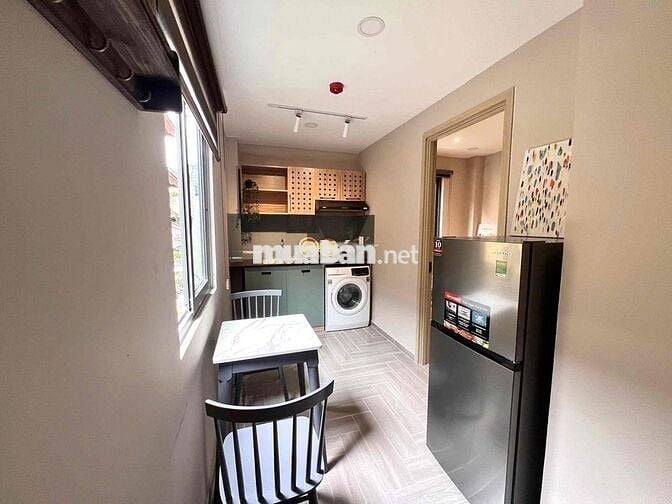 CĂN HỘ MỚI 1PN/STUDIO, MÁY GIẶT RIÊNG, CỬA SỔ, BẾN THÀNH, BÙI VIỆN Q1