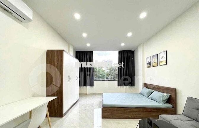 CHDV STUDIO BALCONY/ CỬA SỔ TRỜI FULL NT GẦN CHỢ THỊ NGHÈ QUẬN 1