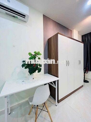 CHDV STUDIO BALCONY/ CỬA SỔ TRỜI FULL NT GẦN CHỢ THỊ NGHÈ QUẬN 1
