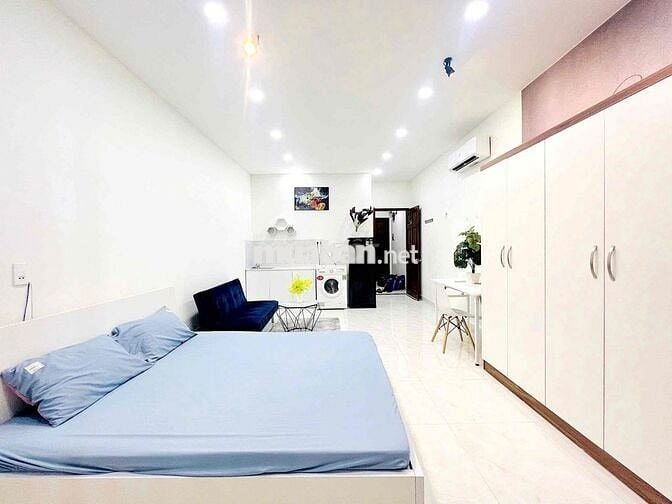 CHDV STUDIO BALCONY/ CỬA SỔ TRỜI FULL NT GẦN CHỢ THỊ NGHÈ QUẬN 1