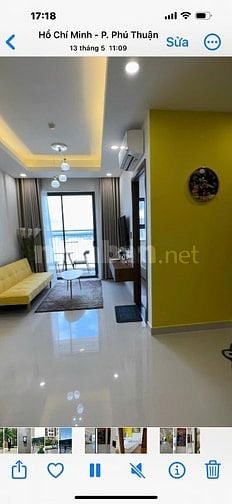 Cần cho thuê căn hộ nội thất đầy đủ ,mới tinh ở số 4 Đào Trí ,quận 7 