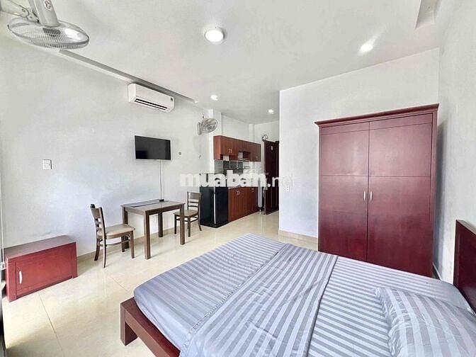 Cho Thuê Studio 30m2 Full NT Balcon Cửa Sổ Máy Giặt Riêng Ngay ĐH BK