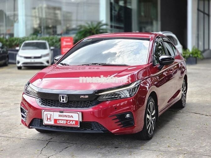 Honda City RS 2022 – Đỏ cá tính, mới 15.600 km