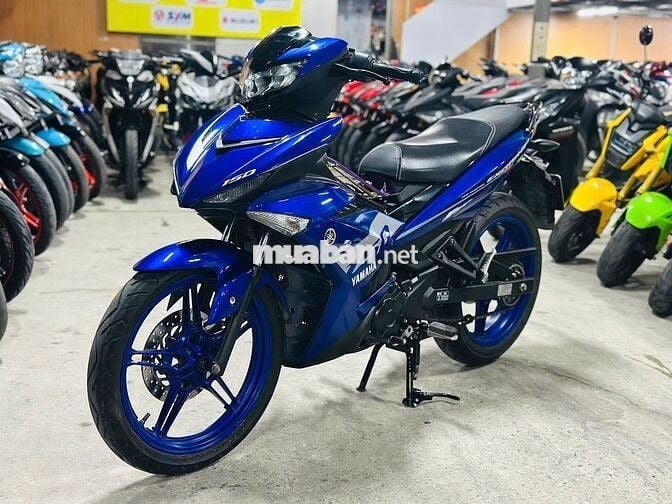 XE MÁYTHANH TÙNG_EXCITER 150 XANH GP ĐÈN LED ZIN
