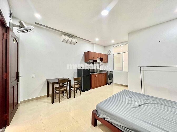 Cho Thuê Studio 30m2 Full NT Balcon Cửa Sổ Máy Giặt Riêng Ngay ĐH BK