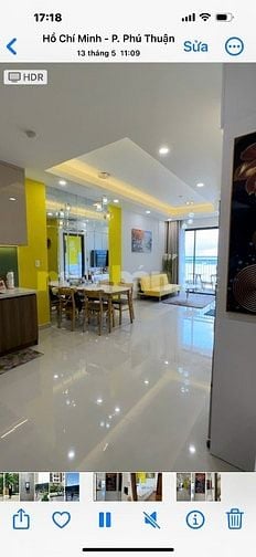 Cần cho thuê căn hộ nội thất đầy đủ ,mới tinh ở số 4 Đào Trí ,quận 7 