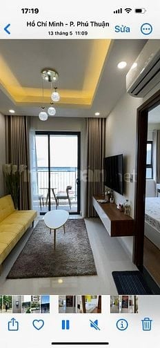 Cần cho thuê căn hộ nội thất đầy đủ ,mới tinh ở số 4 Đào Trí ,quận 7 