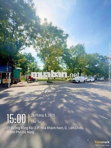 Bán đất đường Đồng Bài 3 gần trung tâm chợ Hòa khánh