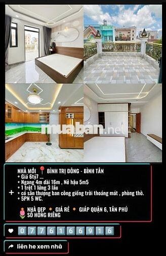 🏡MẶT TIỀN VỪA Ở VỪA KINH DOANH - 4x16m , 5 phòng ngủ , hơn 6tỷ xíu💘💘