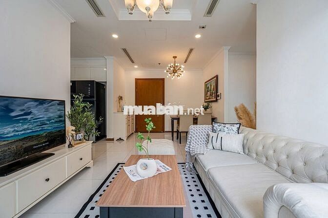 Cho thuê gấp 2PN Vinhomes Central Park, Full nội thất đẹp, view đẹp