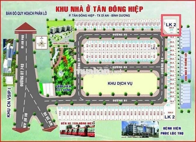 CHÍNH CHỦ BÁN ĐẤT NỀN - 78,4m2 - KDC PHÚC ĐẠT, TỈNH BÌNH DƯƠNG