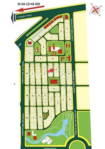 Bán đất kdc P Thạnh Mỹ Lợi mặt đường 100B quận 2 cũ (99.8m2) 13.7 tỷ