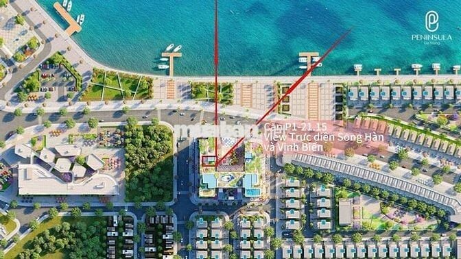 CHỈ ĐÚNG 1 CĂN VIEW TRỰC DIỆN SÔNG HÀN TẦNG CAO GIÁ TỐT-HỖ TRỢ VAY 70%