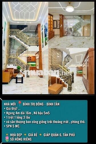 💘Nhà mới vừa ở vừa kinh doanh , 5 phòng ngủ , 4x16m chỉ hơn 6tỷ xíu