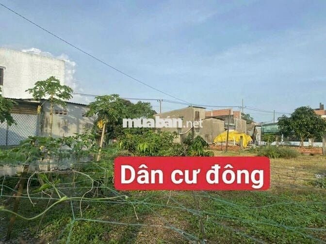 Bán lô đất thổ cư 3 mặt tiền phân lô Hưng Long