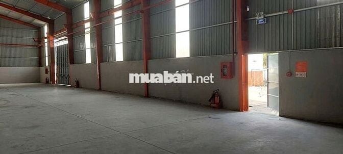 Cho Thuê 3.000m2 Nhà Xưởng Mới Tân Uyên Bình Dương PCCC Tự Động
