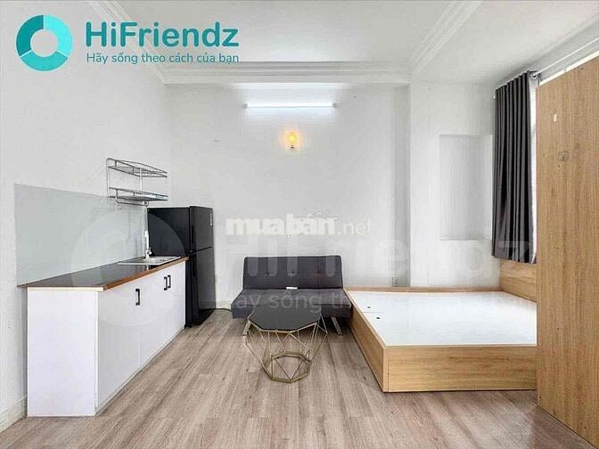 TRỐNG SẴN CĂN HỘ BAN CÔNG THOÁNG MÁT, FULL NT GẦN BỜ KÈ TRƯỜNG SA Q3