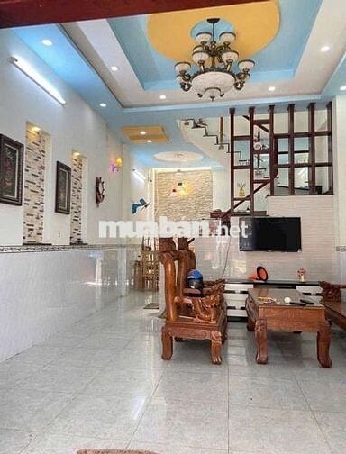 Nhà hẻm xe hơi 1L-1T Bình Hưng, Bình Chánh