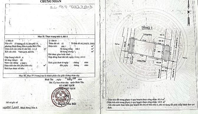 NHÀ BÁN NGUYÊN CĂN 2 MẶT TIỀN - GIAO NHÀ NGAY
