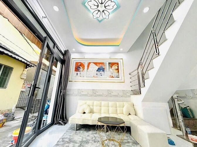 Bán nhà đi định cư Lê Văn Lương-Nhà Bè-1T/1L-HXH giá 1 tỷ 482