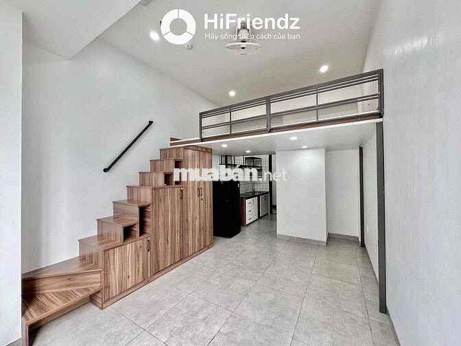 CHO THUÊ CĂN HỘ GÁC LỮNG CAO FULL NỘI THẤT , CÓ THANG MÁY , GẦN DH VH