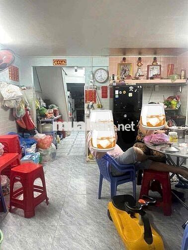 Nhà đường Bình Tiên.hẻm xe hơi 4m thông thoáng.1 lầu đúc TBCT. 3phòng