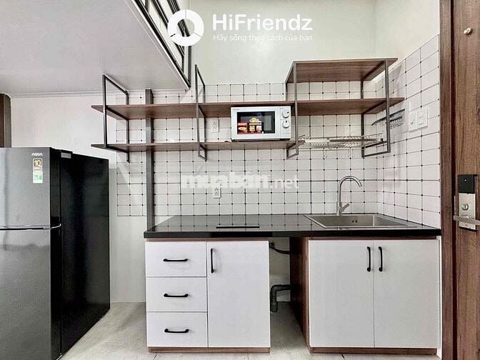 CHO THUÊ CĂN HỘ GÁC LỮNG CAO FULL NỘI THẤT , CÓ THANG MÁY , GẦN DH VH