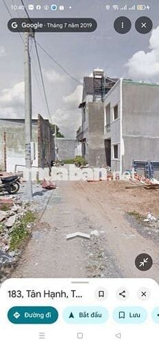 Ban lô đất tân hạnh diện tích 73m2  biên hòa