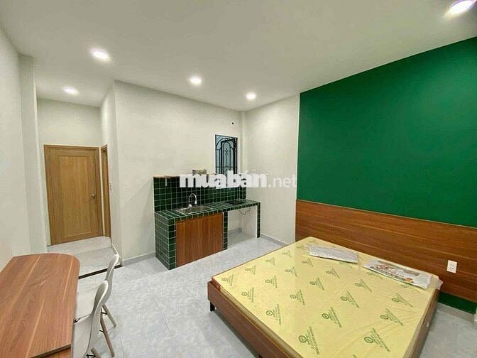 PHÒNG STUDIO CỬA SỔ - FULL NỘI THẤT - GẦN LÊ THỊ RIÊNG