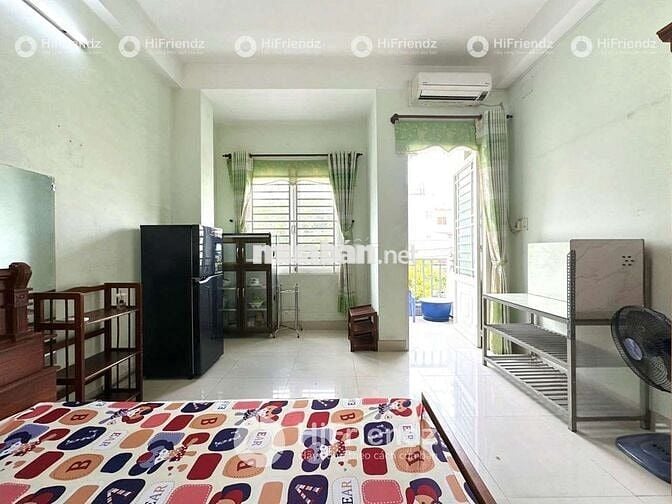 STUDIO BAN CÔNG, MÁY GIẶT RIÊNG, FULL NT MỚI XÂY, GẦN ĐH VĂN HIẾN