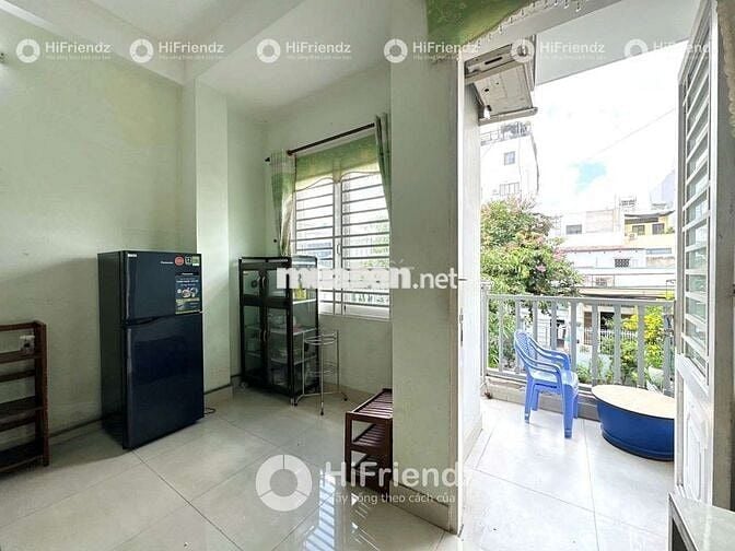 STUDIO BAN CÔNG, MÁY GIẶT RIÊNG, FULL NT MỚI XÂY, GẦN ĐH VĂN HIẾN