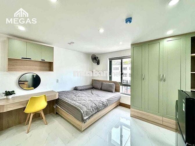 PHÒNG MỚI RA FULL NỘI THẤT NGAY DƯƠNG QUẢNG HÀM NGAY ĐH VLUCS3 - IUH