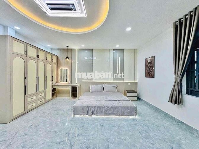 NHÀ ĐẸP NGANG 6M  HẺM XE HƠI  GẦN EMART PHAN HUY ÍCH, GÒ VẤP