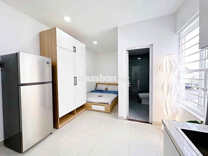 STUDIO CỬA SỔ TRỜI FULL NỘI THẤT CAO CẤP PHÒNG AN NINH
