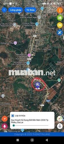 Hot – Bán 1000m2 - 285 Tr tại Chi Lăng -Pleiku cách QL19 400M