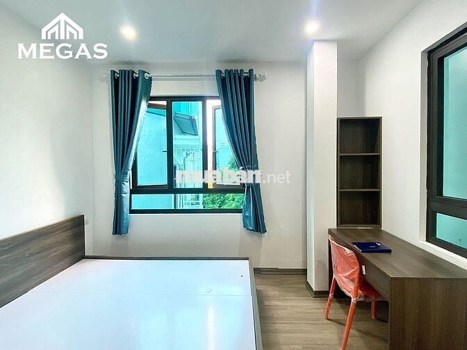CHO THUÊ STUDIO CỬA SỔ LỚN FULL NỘI THẤT NGAY DƯƠNG QUẢNG HÀM QUAN HOA