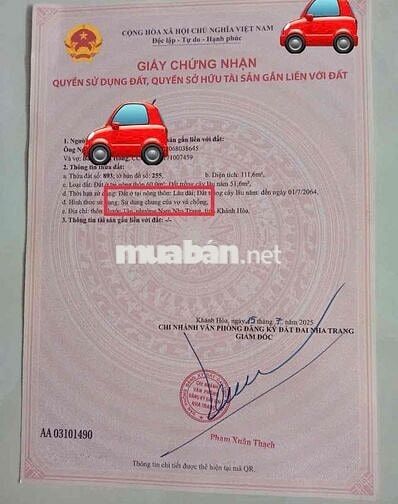 Cần Bán Đất Mặt Tiền Đường Trần Nam Trung Rộng 13m.Ngay TT Phước Đồng