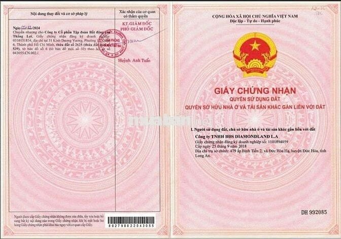 Bán nhà mặt tiền đường ĐT 823 1 trệt, 2 lầu diện tích 90m2 Giá 2 tỷ 6