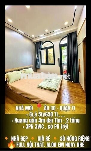 Nhà đẹp giá rẻ , ngay trung tâm 📍3 phòng ngủ , đầy đủ nội thất