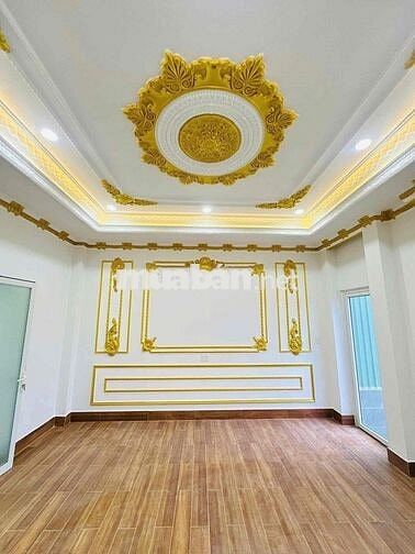 Bán Nhà Tân Cổ Điển Mặt Tiền Đường Lớn , Đã Hoàn Công , Ở Cần Giuộc