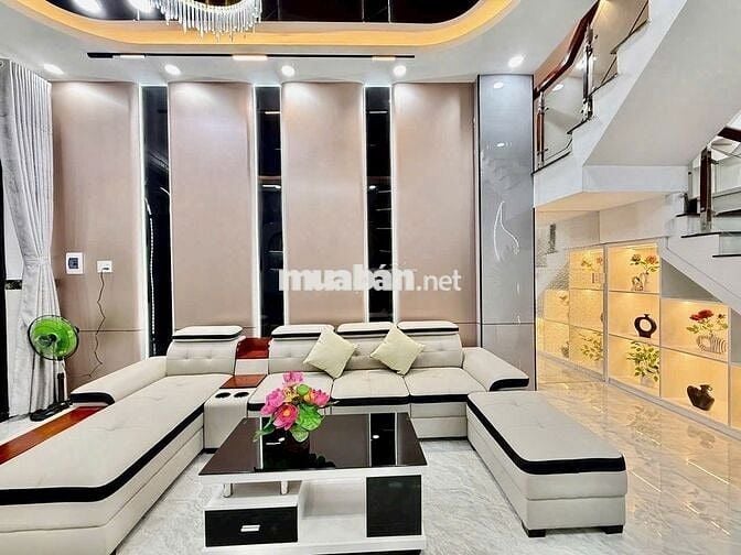 BÁN NHÀ TÂN CHÁNH HIỆP Q12 3 TẦNG HẺM XE TẢI GIÁ CHỈ 5,7 TỶ SÁT GÒ VẤP