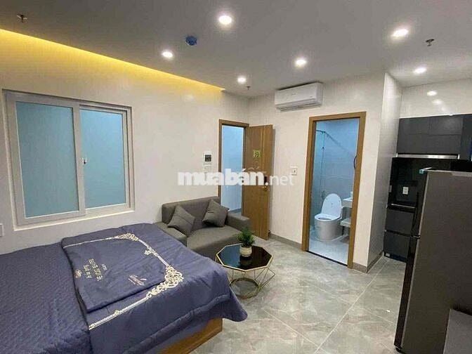 Cho thuê căn hộ studio ngay trung tâm thành phố