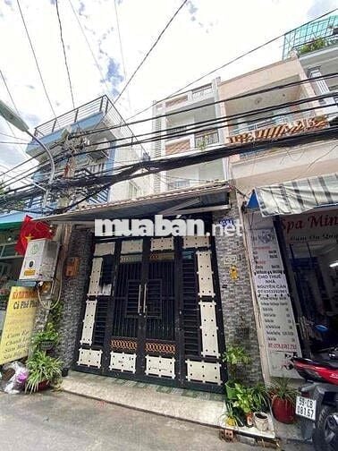 CHO THUÊ NGUYÊN CĂN TRỆT 2 LẦU 4PN HẺM XE HƠI P TÂN KIỂNG